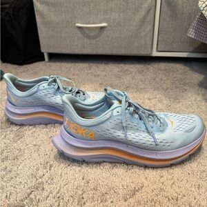 Hoka Women's Light Blue and Purple Athletic Shoes